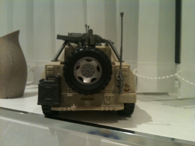 Rear end.