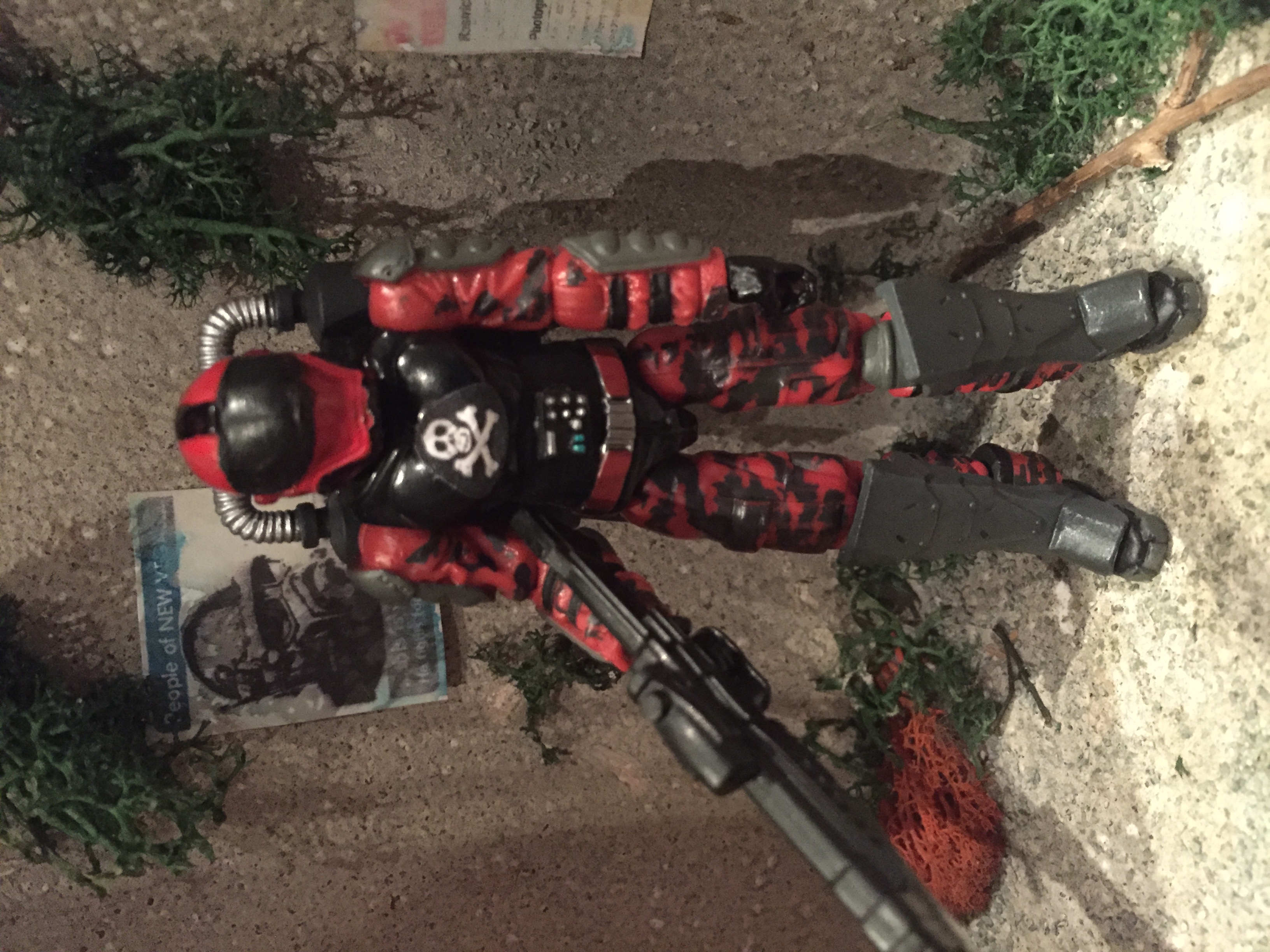 Red Shadow Assault Astronaut
