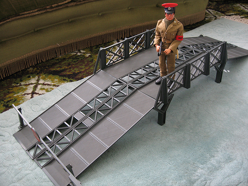 All built up, this beast is 48 inches long when fully constructed.